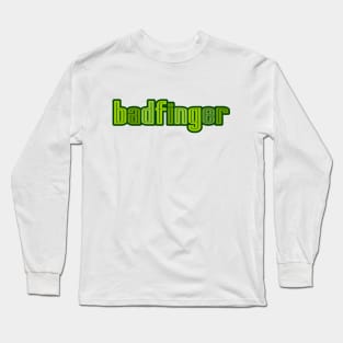 Badfinger (Inline Green) Long Sleeve T-Shirt